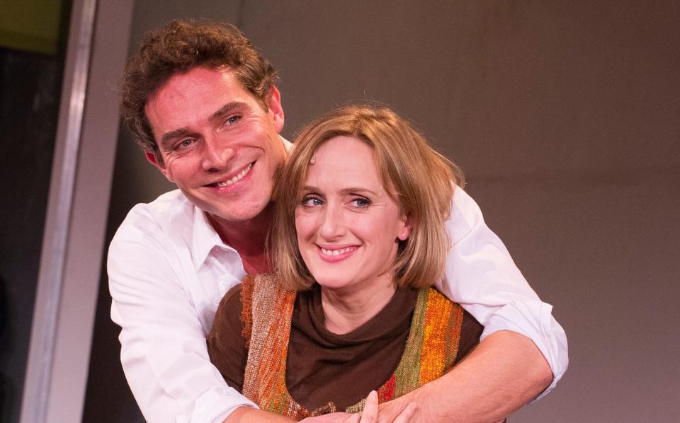 Mark Umbers and Jenna Russell in Maria Friedman's revival of Merrily We Roll Along - Tristram Kenton