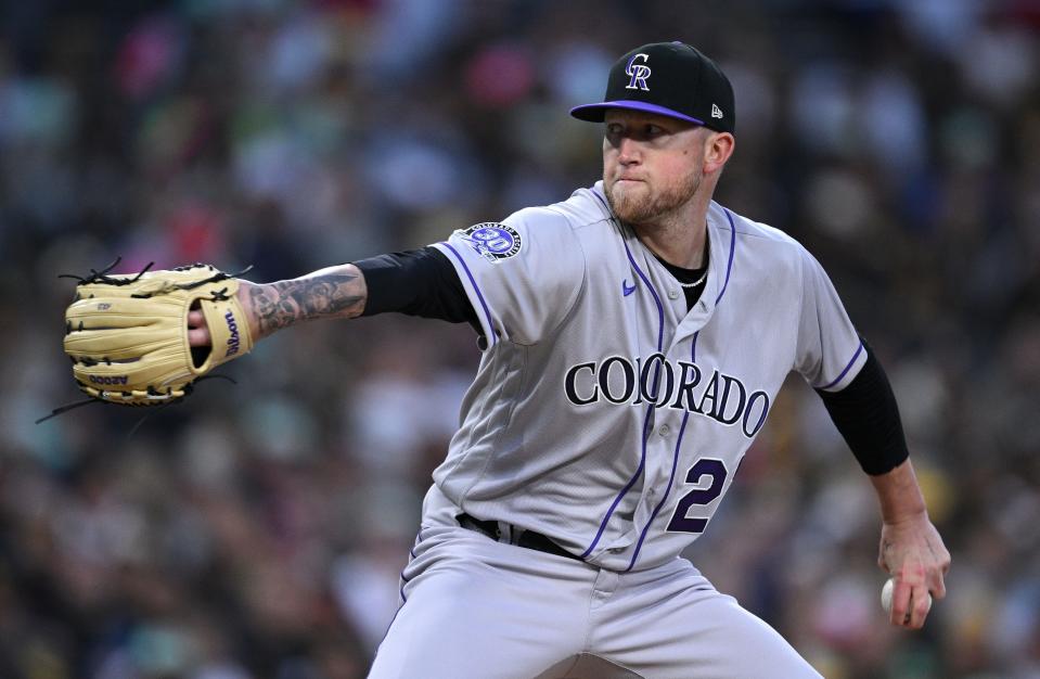 Rockies pitcher Kyle Freeland will face the Nationals at home on Thursday, but things should get a lot tougher after that.