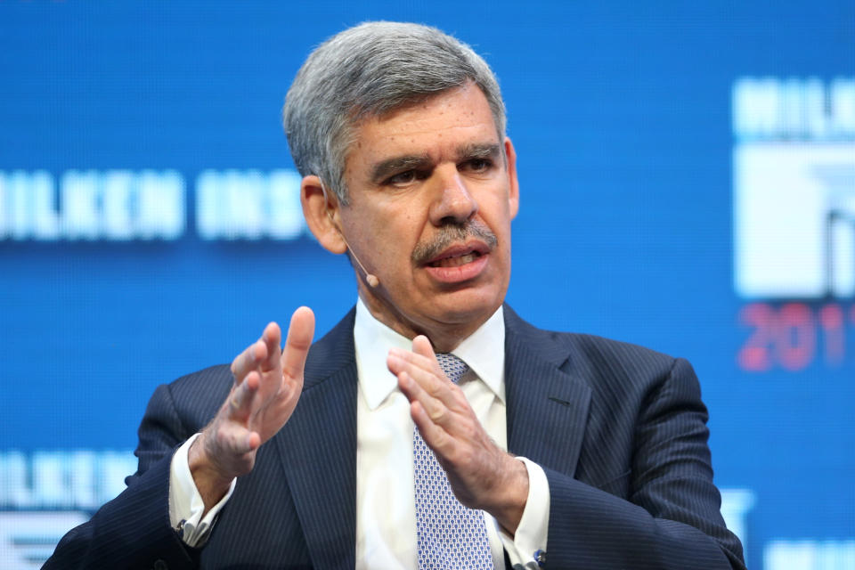 Mohamed El-Erian, Chief Economic Advisor of Allianz and Former Chairman of President Obama's Global Development Council. REUTERS/Lucy Nicholson