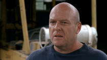 <p> Aaron Paul’s <em>Breaking Bad</em> co-star and DEA Agent Hank Schrader actor, Dean Norris, also appeared on <em>Bones</em> — and not just once, but two times. In Season 4, he played the owner of a Pitbull who may have been responsible for the death of his own veterinarian, and would return in the uncredited and unrelated role of a court juror in the following season. </p>