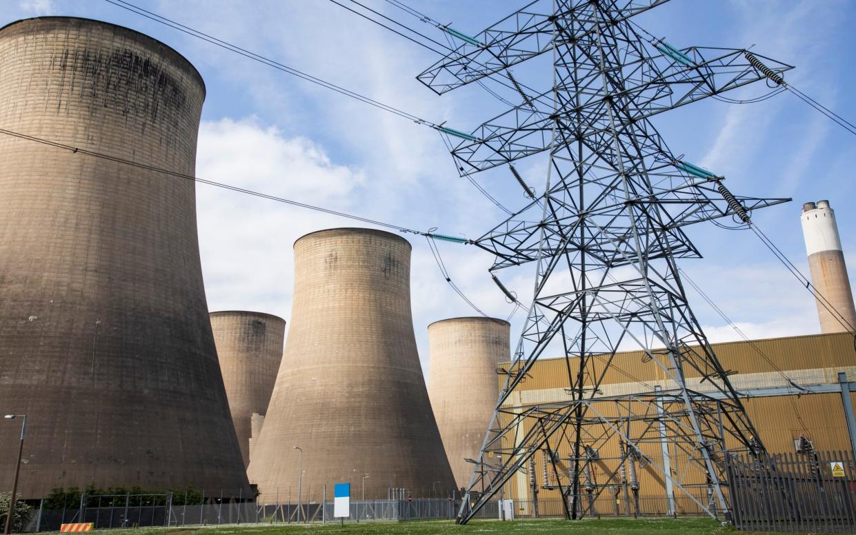 Ratcliffe-on-Soar power station in Nottinghamshire, which is scheduled to close on Sept 30