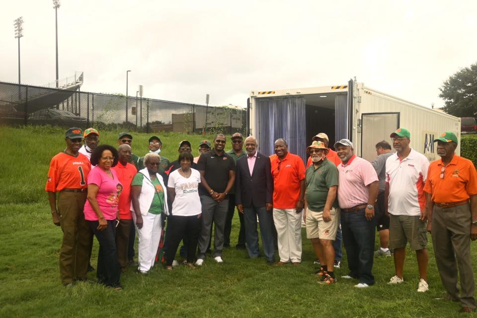 The Florida A&M Rattlers became the first HBCU football team to get a Boudreaux Box in 2022, through donations made by the 220 Quarterback Club and Rattler Boosters. The cooling trailer, to combat warm weather impacts, is manufactured by Paul Boudreaux.