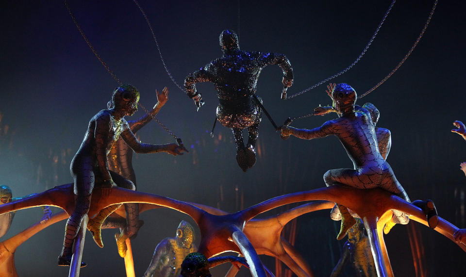BESTPIX Cirque Du Soleil: Totem - UK Premiere - Rehearsals