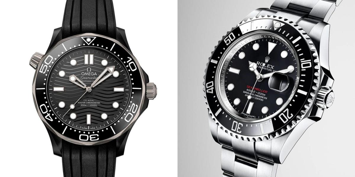 Rolex Submariner vs Omega Seamaster - Dive Watches From Rolex