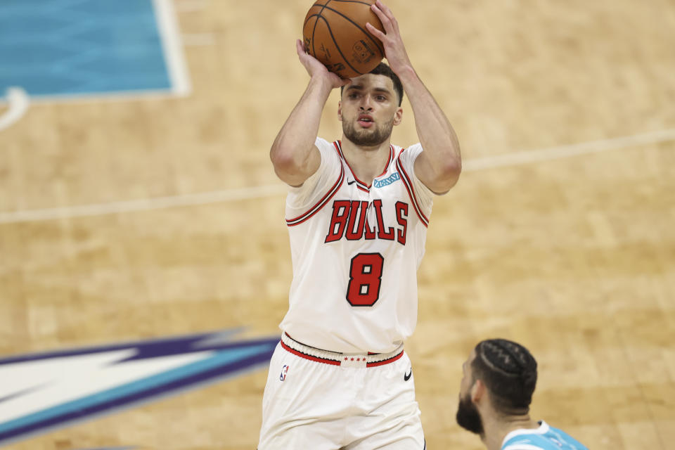 Chicago Bulls guard Zach LaVine 