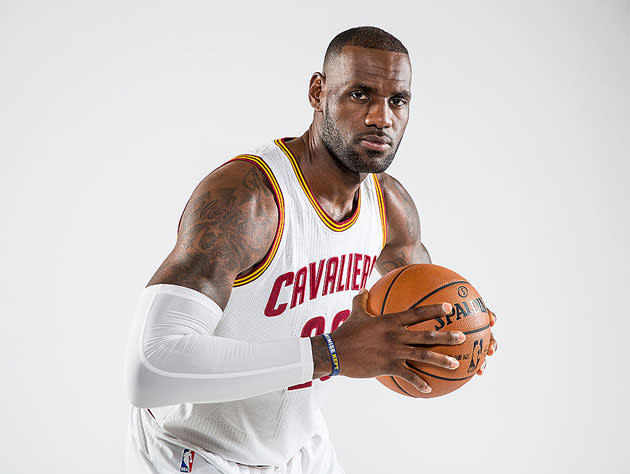 LeBron James, entering 2016-17. (Getty Images)