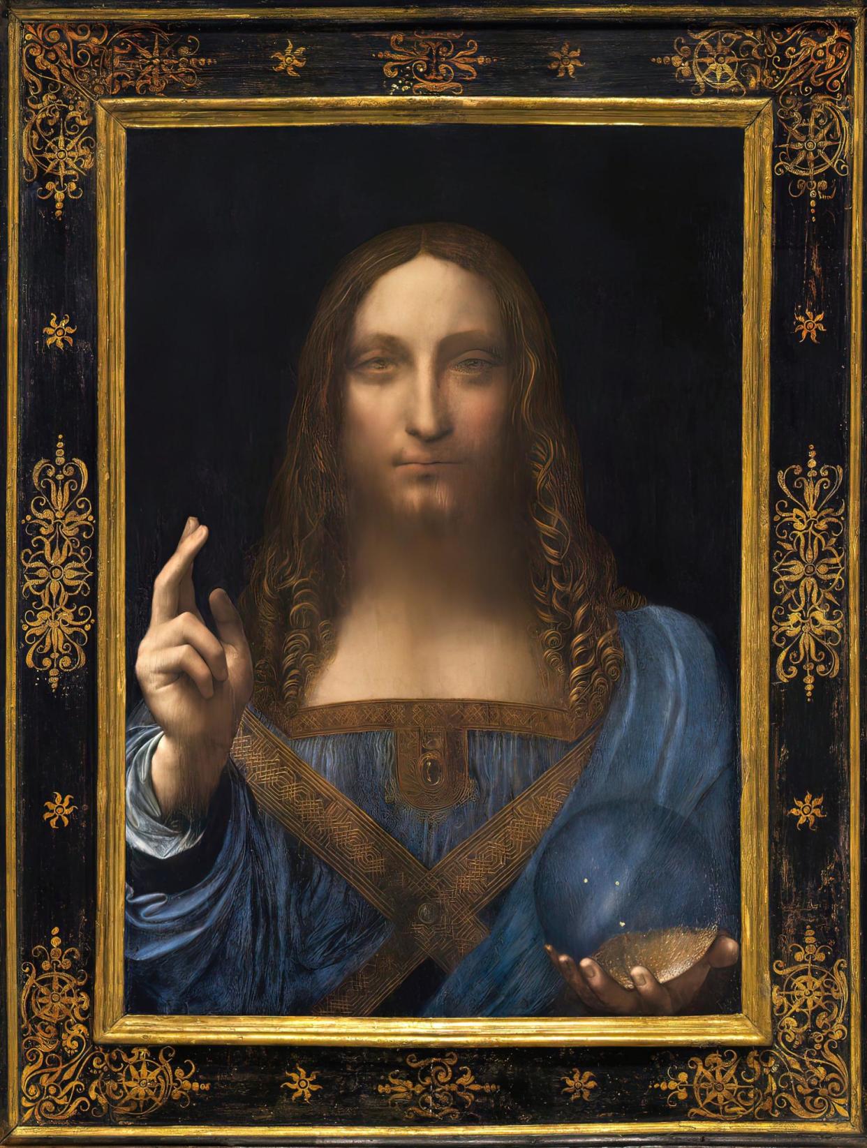 <span>Salvator Mundi, believed to be held in a secure vault in Geneva.</span><span>Photograph: agefotostock/Alamy</span>