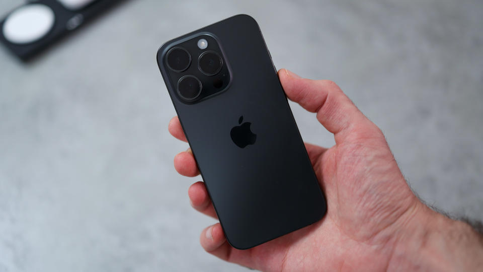 A photo of the iPhone 15 Pro