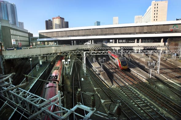 Birmingham New Street station delays@PA