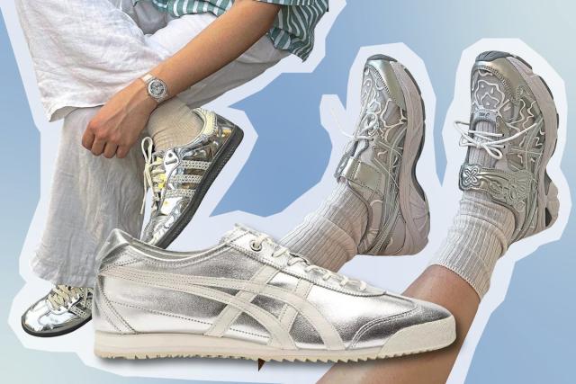 Sorry, but white trainers are over — how it became all about silver
