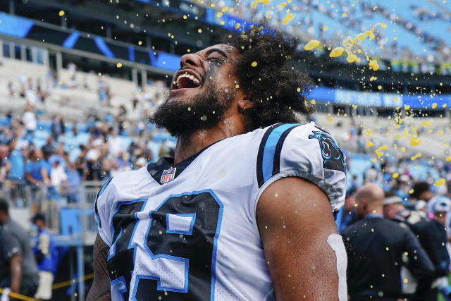 Panthers sign LB Frankie Luvu to two-year extension - Yahoo Sports