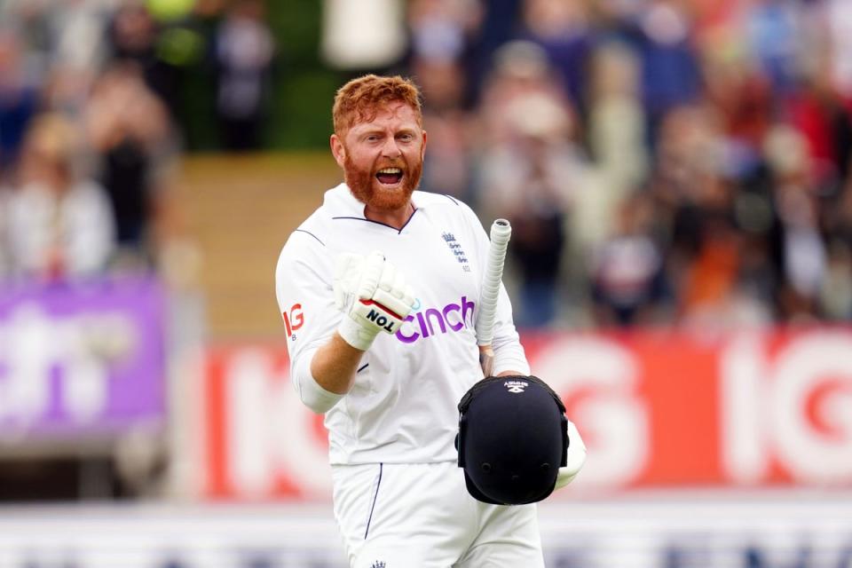 Jonny Bairstow picked up the new Bob Willis Trophy award for England player of the year (David Davies/PA) (PA Wire)