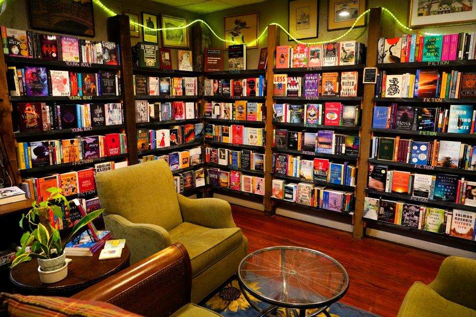 Visiting the Roebling Books and Coffee in Covington is like stepping into someone’s home. Different rooms offer space to sit and read, drink coffee or have a conversation. Richard Hunt has owned the bookstore, mere steps away from the John A. Roebling Suspension Bridge, for the past ten years.