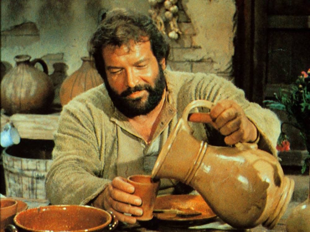 Bud Spencer ließ es auf der Leinwand krachen, nicht nur in 