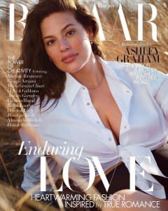 Ashley Graham's Husband Shot Her 'Harper's Bazaar UK' Cover During COVID-19