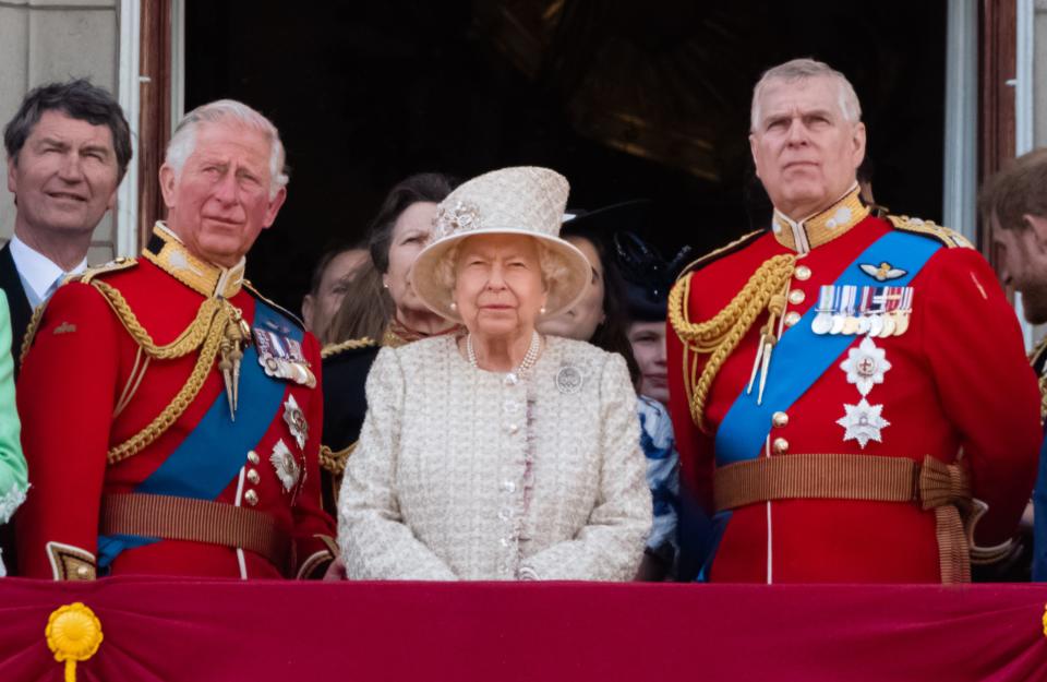 prince andrew prince charles balcony