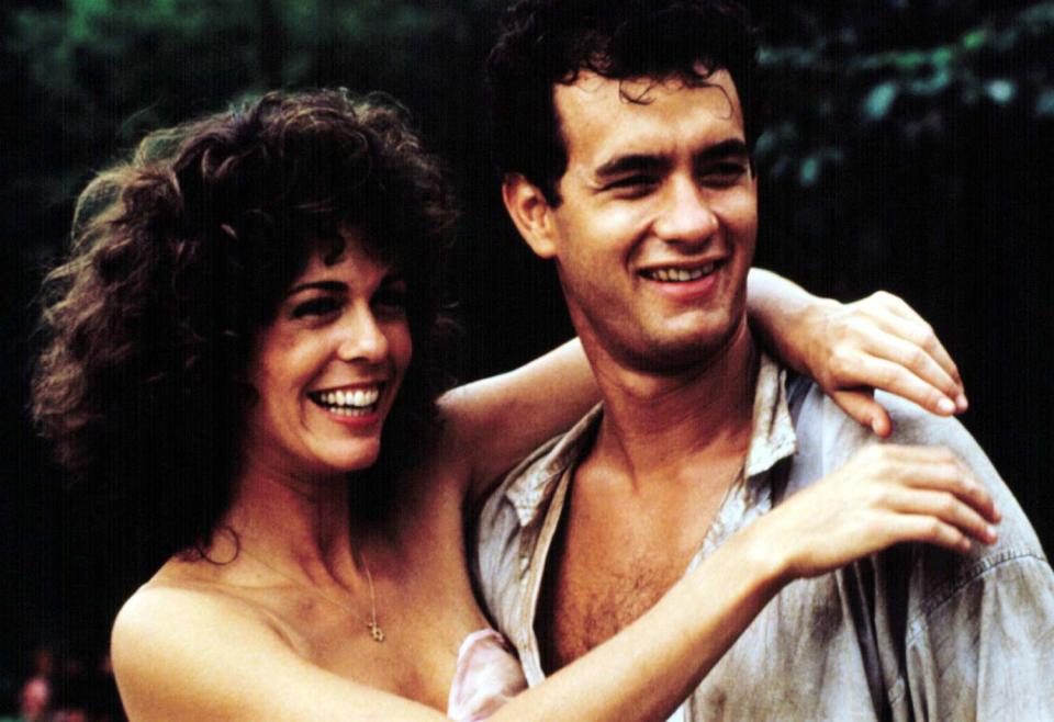 VOLUNTEERS, Rita Wilson, Tom Hanks, 1985"