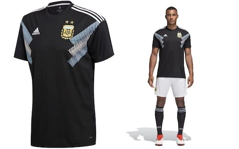 Argentina 2018 World Cup away kit - Credit: Adidas