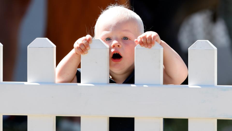 Lucas Tindall attends day 3 of the 2022 Festival of British Eventing at Gatcombe Park