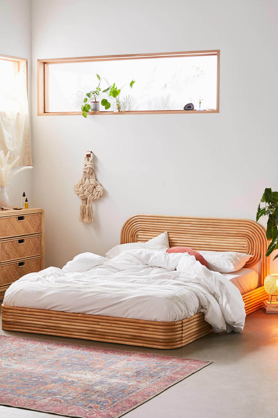 Rattan Bed