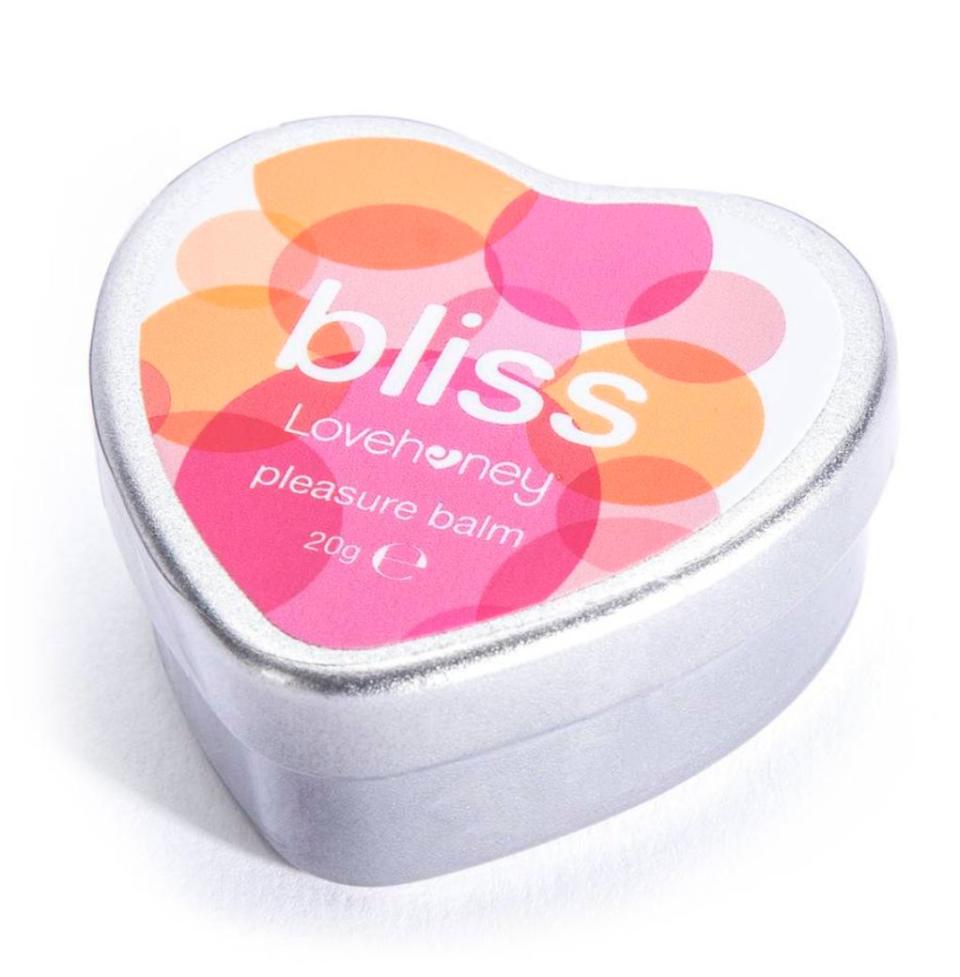 <a href="https://fave.co/2zNUeKc" target="_blank" rel="noopener noreferrer">Lovehoney&rsquo;s Bliss Orgasm Balm </a>is a fast-acting orgasm booster that works by increasing female sensitivity and blood flow to the clit using menthol and peppermint oil. <a href="https://fave.co/2zNUeKc" target="_blank" rel="noopener noreferrer">Find it for $13 at Lovehoney</a>.<br /><strong>Ratings:</strong> 4-stars<br /><strong>Reviews:</strong> More than 400<br /><strong>Shipping</strong>: Get free shipping on orders over $60 and flat rates starting at $10. Includes discreet shipping and plain packaging.