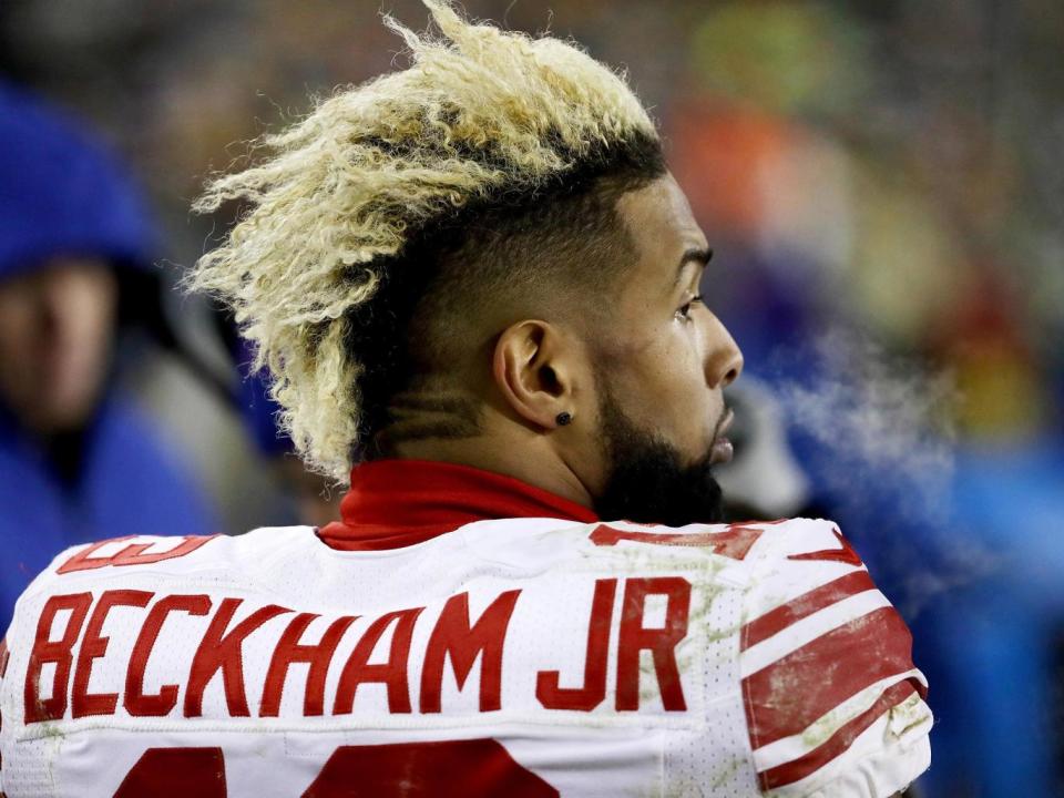 Odell Beckham's ankle injury has held him back and the whole offense has struggled without his explosion (Getty)