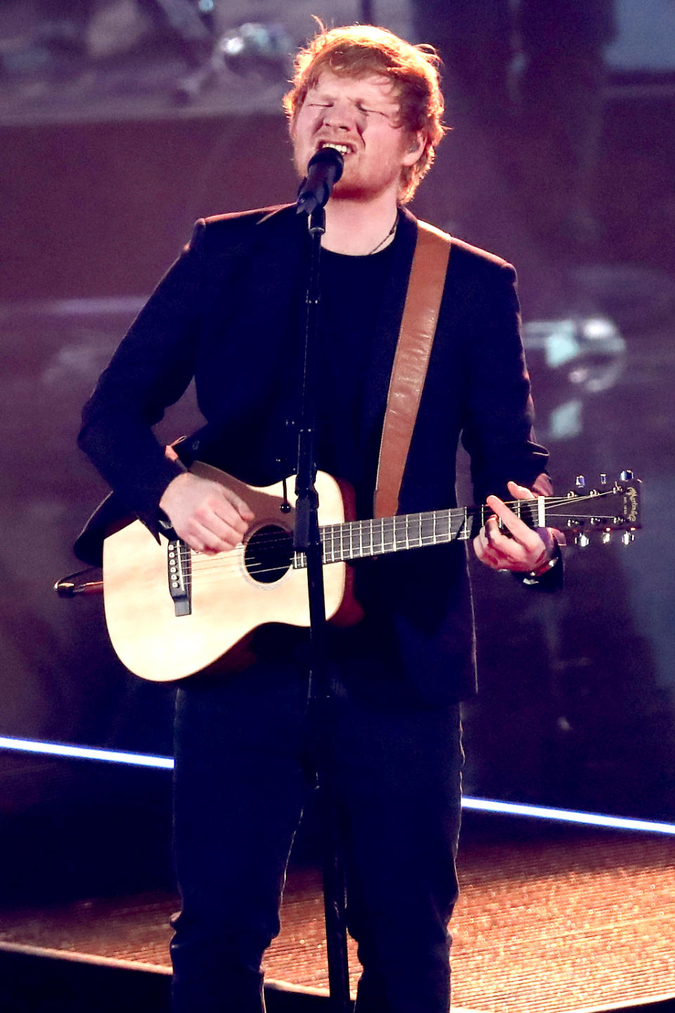 <p>This nostalgic pop/rock track, which has climbed as high as No. 6, is from Sheeran’s third studio album,<em><strong> ÷</strong></em>. Now if only Sheeran’s monster hit “Shape of You” would finally recede to give this one some room. Current Hot 100 ranking: No. 30. <a rel="nofollow noopener" href="https://www.youtube.com/watch?v=K0ibBPhiaG0" target="_blank" data-ylk="slk:LISTEN HERE;elm:context_link;itc:0;sec:content-canvas" class="link "><strong>LISTEN HERE</strong></a><br>(Photo: Rich Polk/Getty Images for iHeartMedia) </p>