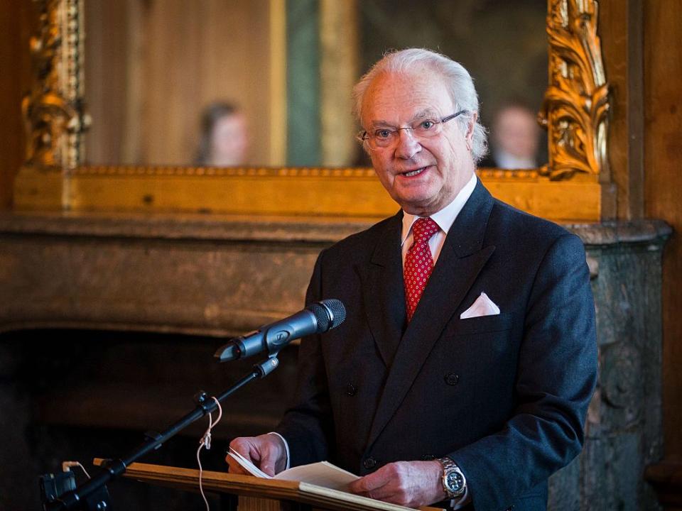 swedish royals attend the opening of the exhibition 'in course of time, 400 years of royal clocks'