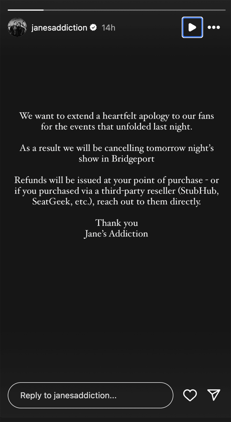 Jane's Addiction (@janesaddiction / Instagram)