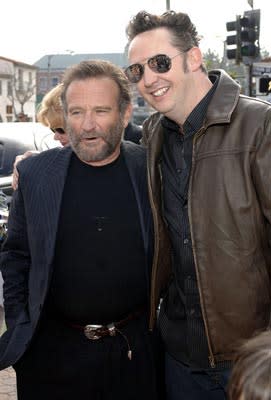 Robin Williams and Harland Williams at the Westwood premiere of 20th Century Fox's Robots