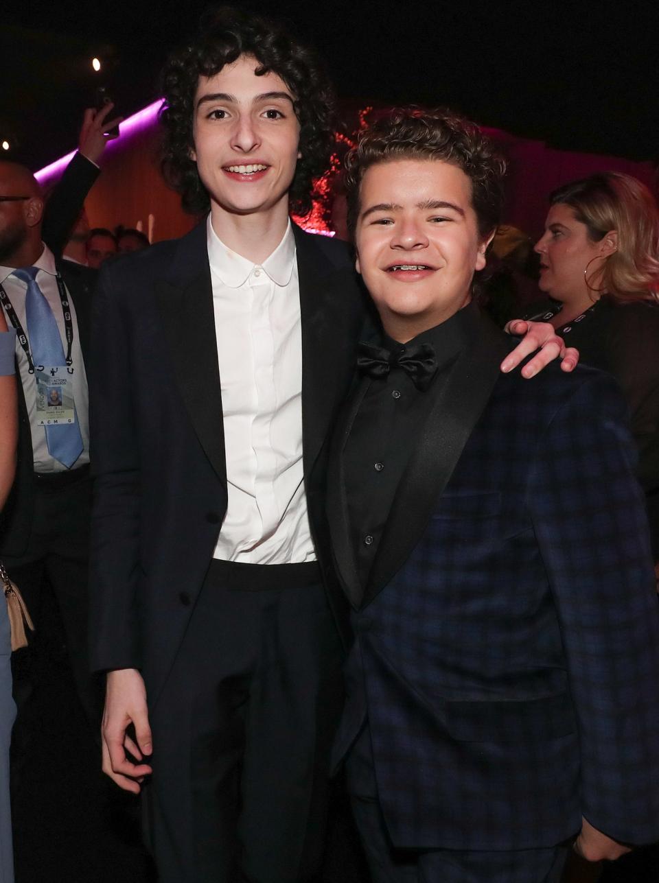 Finn Wolfhard and Gaten Matarazzo hanging out? <em>Stranger Things </em>have happened! 