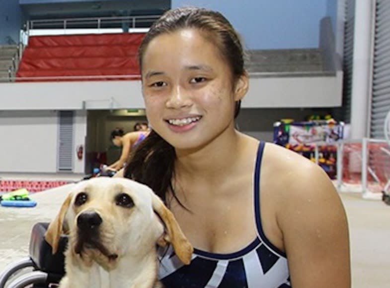 Singapore para-swimmer Sophie Soon, who will be taking part at the Tokyo Paralympics. (PHOTO: Singapore Disability Sports Council)