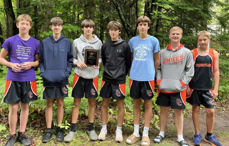 The Cheboygan boys cross country team also had a solid day in Munising, finishing second overall on Tuesday.