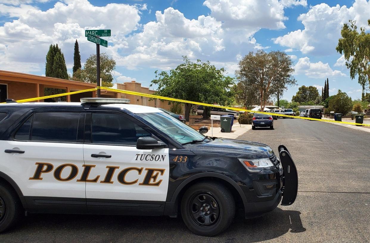 Andrew Jamal Hodge, 30, was found dead in a vehicle in Tucson with a gunshot wound after a report of a shooting in the area, police said.