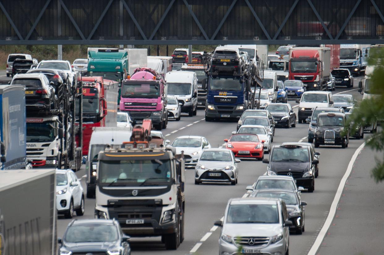 Drivers will be forced to take an 11-mile diversion to get past the M25 closure. (Alamy)