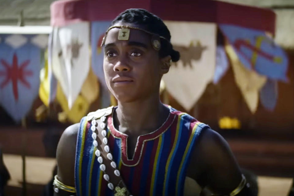 Lashana Lynch in The Woman King