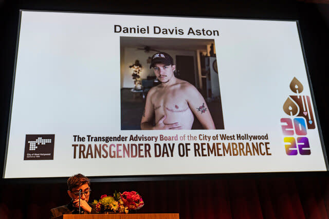 Davis Aston, a bartender killed at Club Q in Colorado Springs, Colo