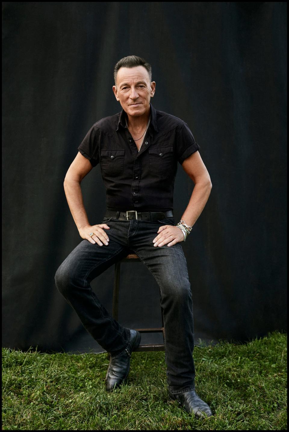 A promotional pic of Bruce Springsteen by Danny Clinch for "Only the Strong Survive."