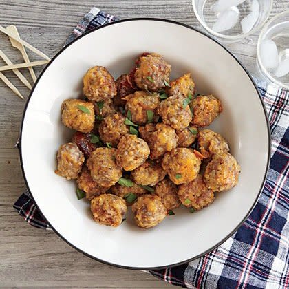 Cheesy Sausage Balls