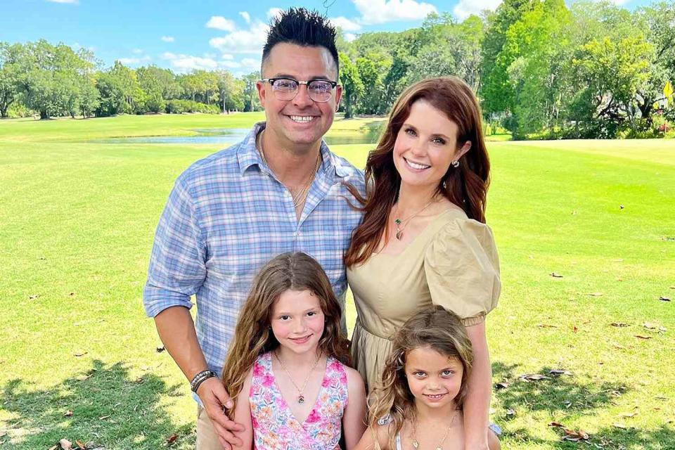 <p>Nick Swisher/Instagram</p> Nick Swisher and JoAnna Garcia Swisher with their daughters Emerson and Sailor