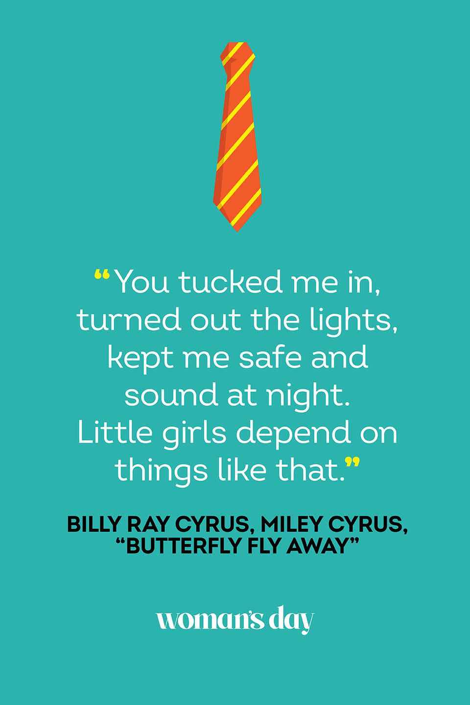 fathers day quotes billy ray cyrus miley cyrus butterfly fly away