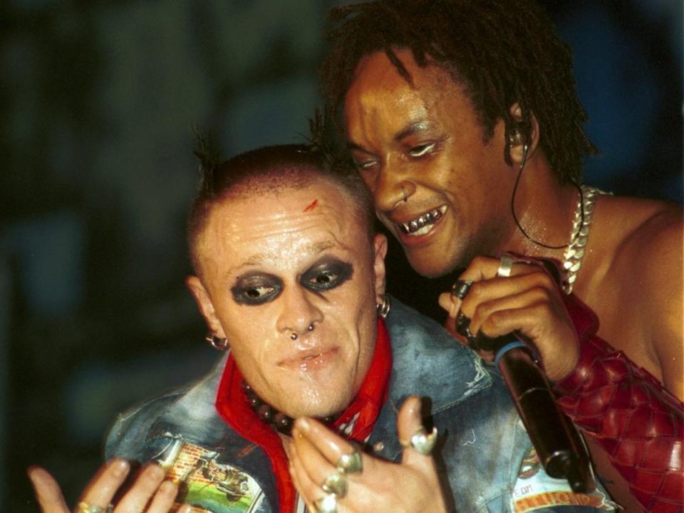 The Prodigy performing in 1997 (Andre Csillag/Shutterstock)