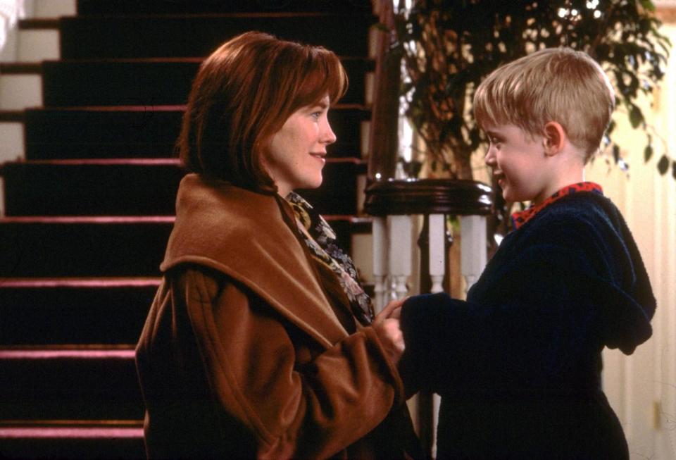 PHOTO: Catherine O'Hara and Macaulay Culkin are shown in a scene from the movie 'Home Alone.' (20th Century Fox via Kobal via Shutterstock)