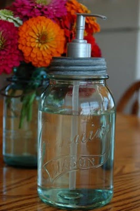 Mason Jar Soap Dispenser 