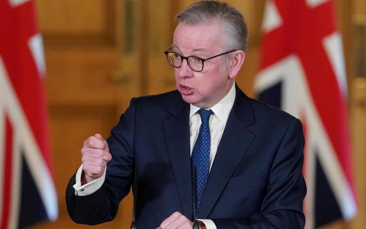 Michael Gove said the 'looking glass' world of Westminster had caused Whitehall to be 'estranged from the majority' in 2016 - Pippa Fowles/10 Downing Street