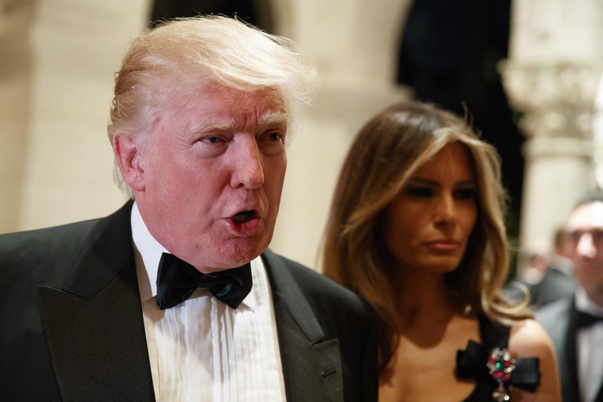 President&nbsp;Donald Trump&rsquo;s incoming chief of staff told Fox News on Dec. 28 that Trump would remain in Washington and not attend the New Year's Eve party at his resort in Palm Beach, Florida.&nbsp;First lady Melania Trump flew there Thursday. (Photo: ASSOCIATED PRESS)