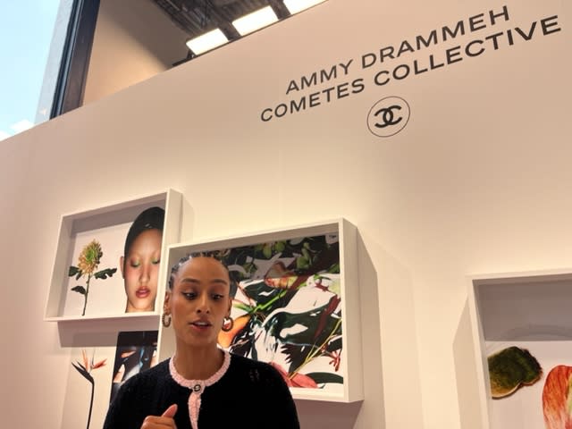 Ammy Drammeh, a member of Chanel’s Comètes Collective. 