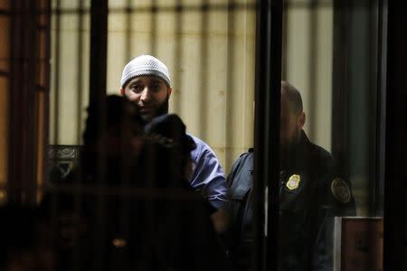 Convicted murderer Adnan Syed leaves the Baltimore City Circuit Courthouse in Baltimore, Maryland February 5, 2016. REUTERS/Carlos Barria