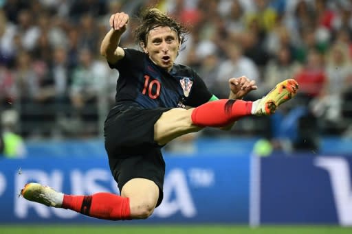 Croatia midfielder Luka Modric led his nation to the World Cup final