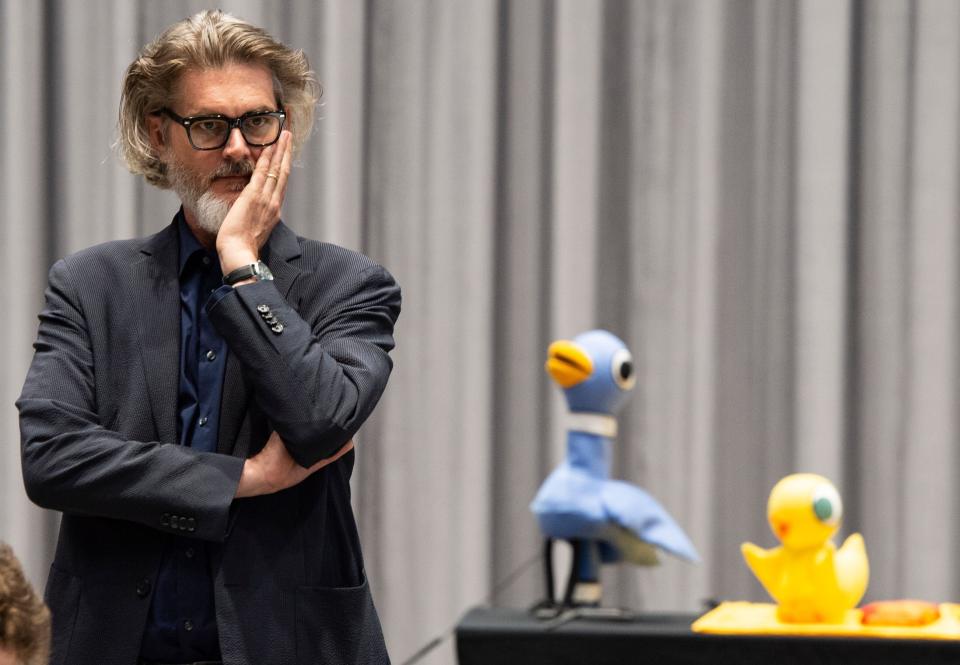 Willems looks on in rehearsals for a live performance at the Kennedy Center in Washington, D.C. on May 29, 2019. (Photo: ANDREW CABALLERO-REYNOLDS via Getty Images)